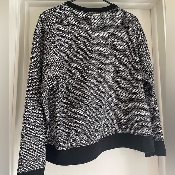 Michael Kors black and white sweatshirt - Picture 3 of 4